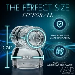 Wand Massager Masturbation Sleeve -Firm -Boyz Shop AA467 05