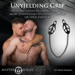 Master Series Black Japanese Nipple Clamps -Boyz Shop AA472 06 men