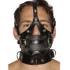 Strict Leather Premium Muzzle With Blindfold And Gag