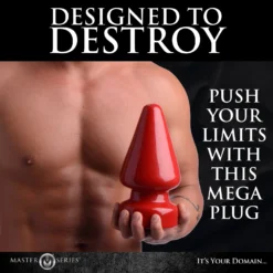 Master Series The Anal Destructor Butt Plug -Boyz Shop AC581 02 M