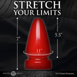 Master Series The Anal Destructor Butt Plug -Boyz Shop AC581 03 small