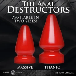 Master Series The Anal Destructor Butt Plug -Boyz Shop AC581 07