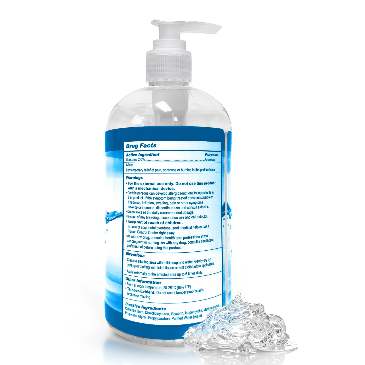 17oz Relax Lightly Desensitizing Anal Lube 6 17oz Relax Lightly Desensitizing Anal Lube - Image 6