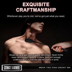 Strict Leather Short Riding Crop -Boyz Shop AD292 6