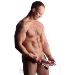 Size Matters Deluxe Penis Pump Kit With Metal Pump -Boyz Shop AD529 6124 J wm big