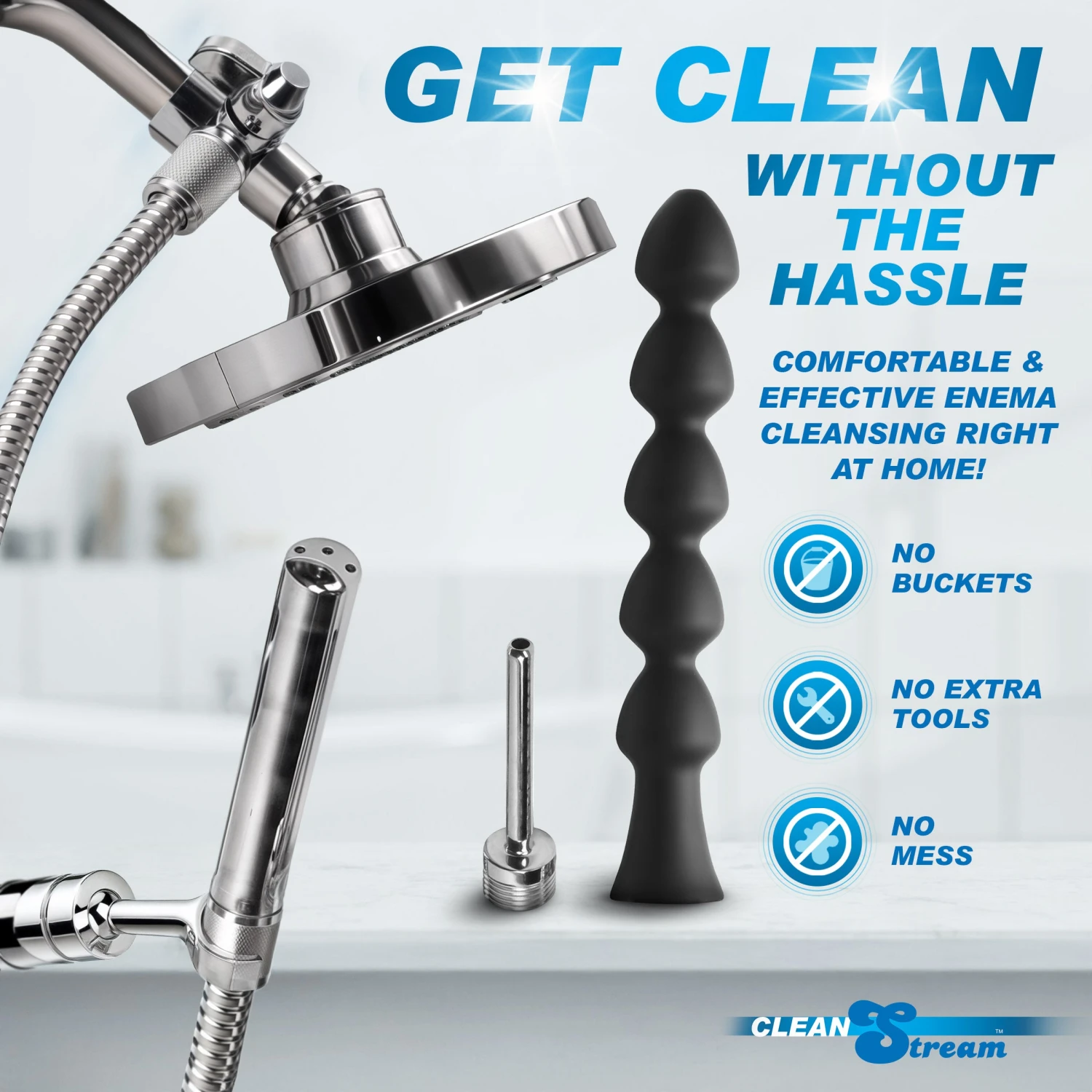 Easy Flow Cleansing Kit With Silicone Attachment 2 Easy Flow Cleansing Kit With Silicone Attachment - Image 2