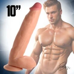 Big Dick Ben 10 Inch Realistic Cock