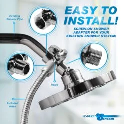 All-in-One 4 Tip Shower Enema System 9 All-in-One 4 Tip Shower Enema System -Boyz Shop AE232 01