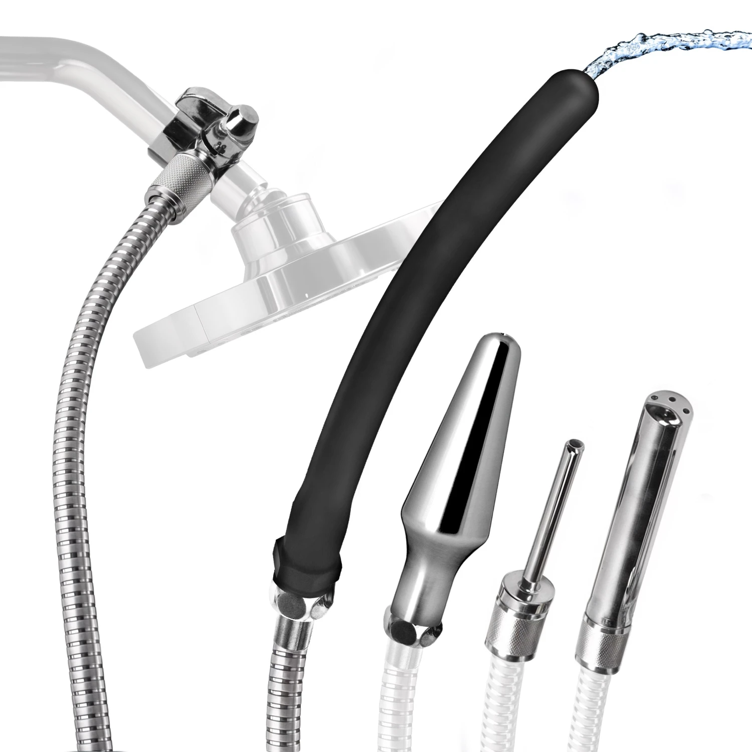 All-in-One 4 Tip Shower Enema System 1 All-in-One 4 Tip Shower Enema System