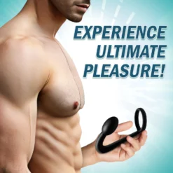 The Explorer Silicone Cock Ring And Prostate Plug -Boyz Shop AE389 WebImage 002