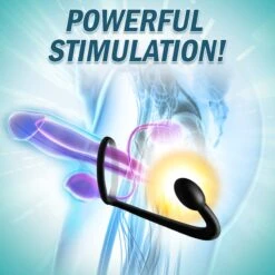 The Explorer Silicone Cock Ring And Prostate Plug -Boyz Shop AE389 WebImage 003