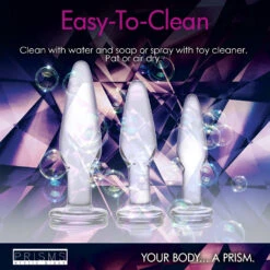 3pc Dosha Glass Anal Plug Kit 15 3pc Dosha Glass Anal Plug Kit -Boyz Shop AE599 07