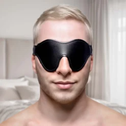 STRICT Black Fleece Lined Blindfold