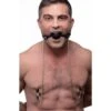STRICT Silicone Ball Gag With Nipple Clamps