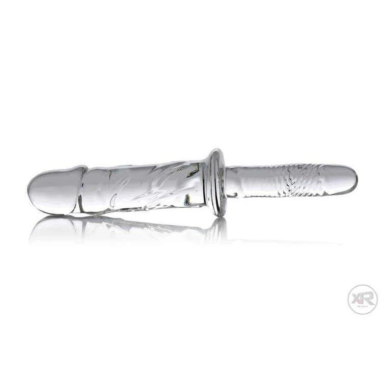 Master Series Brutus Glass Dildo Thruster 4 Master Series Brutus Glass Dildo Thruster - Image 4