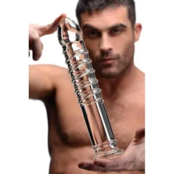Master Series Behemoth Ribbed XL Dildo 7 Master Series Behemoth Ribbed XL Dildo -Boyz Shop AF179 Male Model 002 750