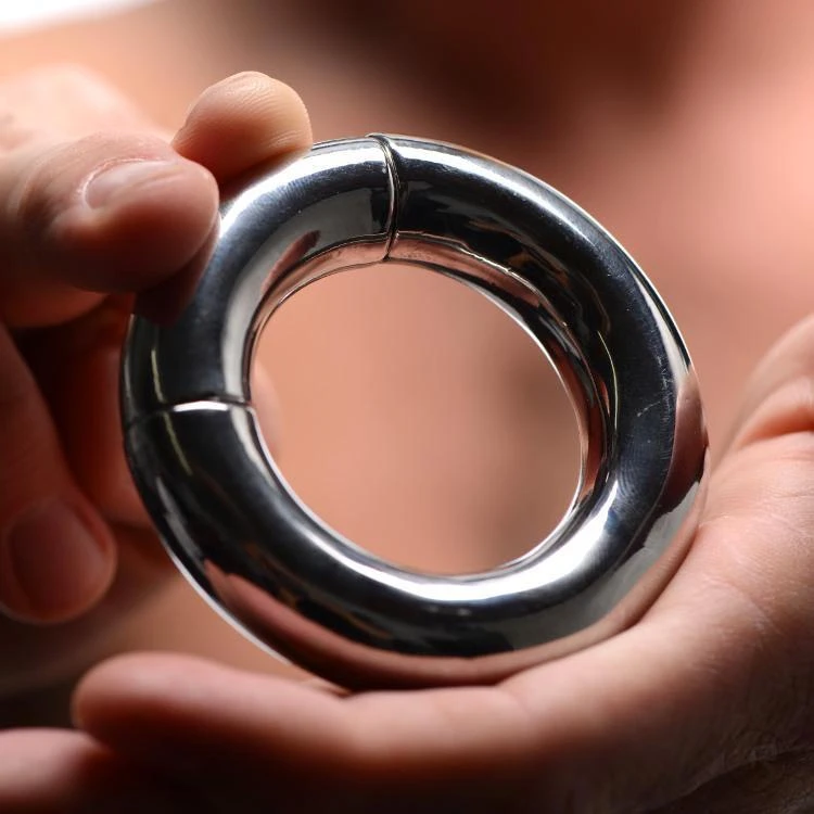 Master Series Magnetize Stainless Steel Magnetic Ball Stretcher 2 Master Series Magnetize Stainless Steel Magnetic Ball Stretcher - Image 2