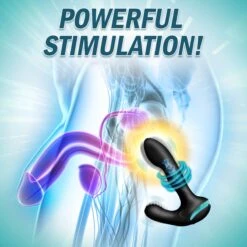 Maverick Rotating Vibrating Silicone Prostate Stimulator 11 Maverick Rotating Vibrating Silicone Prostate Stimulator -Boyz Shop AF308 WebImage 003