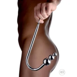 Master Series Beaded Anal Hook -Boyz Shop AF383 M3 wm big