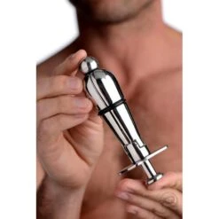 Master Series Stainless Steel Locking Anal Plug 12 Master Series Stainless Steel Locking Anal Plug -Boyz Shop AF385 5 750px
