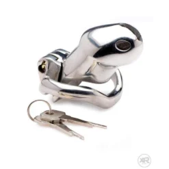 Master Series Rikers 24-7 Stainless Steel Locking Chastity Cage -Boyz Shop AF441 001 750