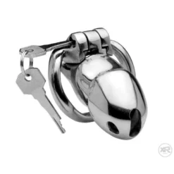 Master Series Rikers 24-7 Stainless Steel Locking Chastity Cage -Boyz Shop AF441 bulk 002 750