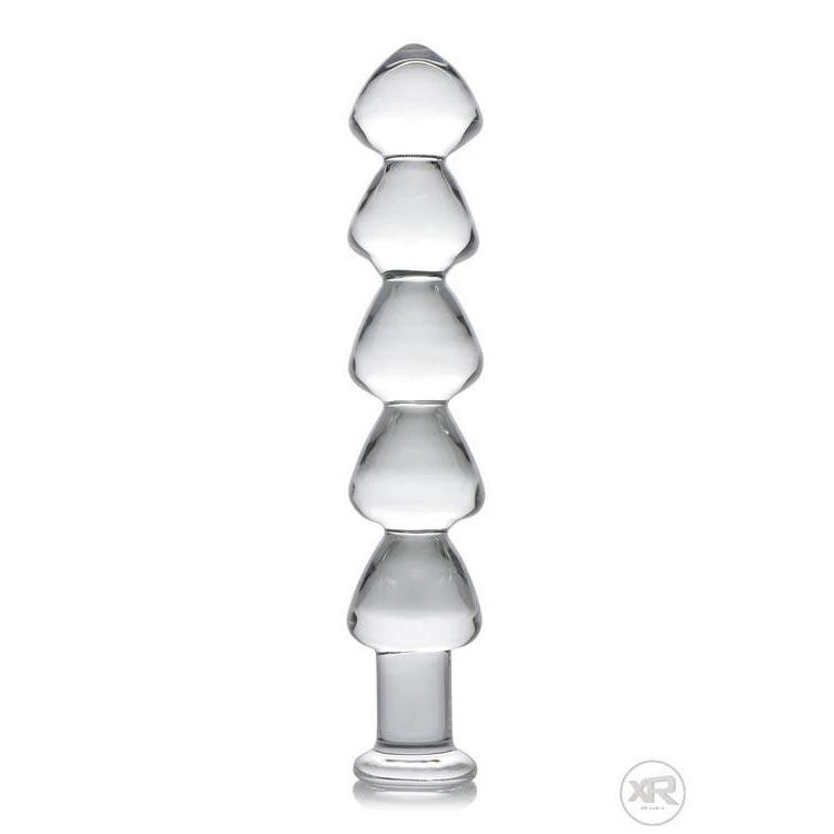 Master Series Drops Anal Link Glass Dildo 1 Master Series Drops Anal Link Glass Dildo