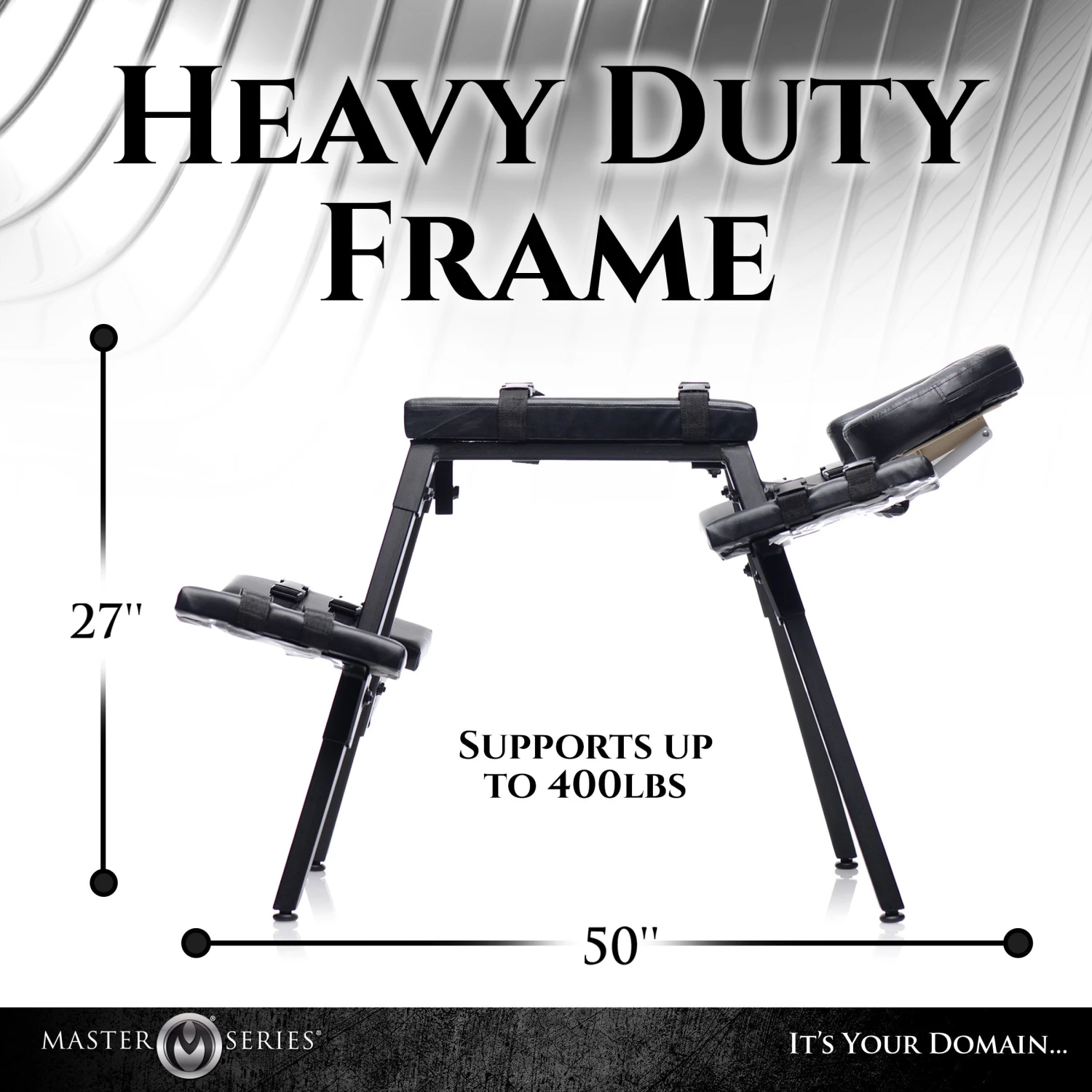 Master Series Obedience Extreme Sex Bench With Restraint Straps 5 Master Series Obedience Extreme Sex Bench With Restraint Straps - Image 5