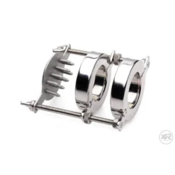 Master Series Stainless Steel Spiked CBT Ball Stretcher And Crusher 11 Master Series Stainless Steel Spiked CBT Ball Stretcher And Crusher -Boyz Shop AF526 004 750