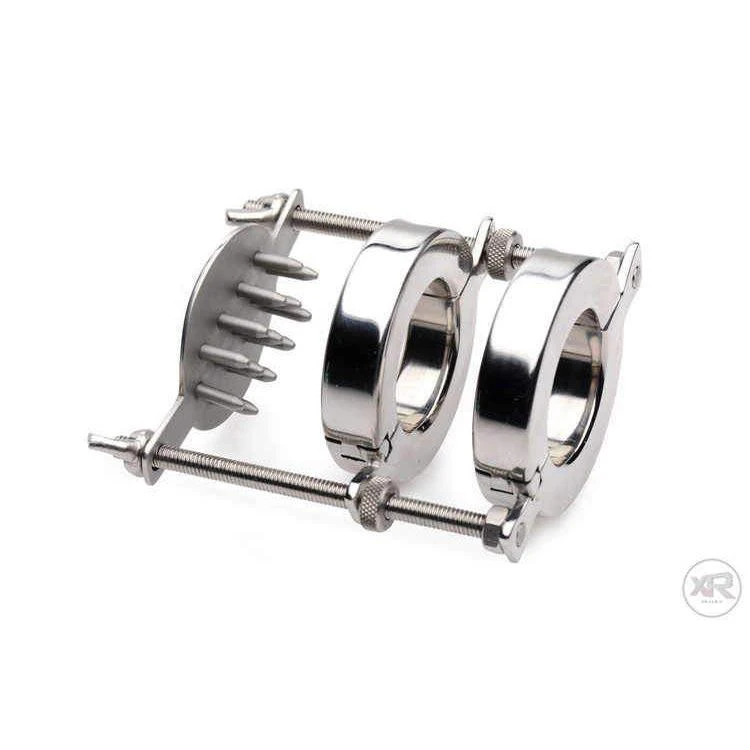 Master Series Stainless Steel Spiked CBT Ball Stretcher And Crusher 6 Master Series Stainless Steel Spiked CBT Ball Stretcher And Crusher - Image 6