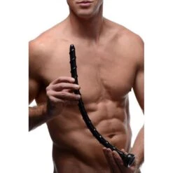 Hosed 18 Inch Swirl Thin Anal Snake 9 Hosed 18 Inch Swirl Thin Anal Snake -Boyz Shop AF531 Male Model 001 750
