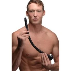 Hosed 18 Inch Swirl Thin Anal Snake 8 Hosed 18 Inch Swirl Thin Anal Snake -Boyz Shop AF531 Male Model 002 750