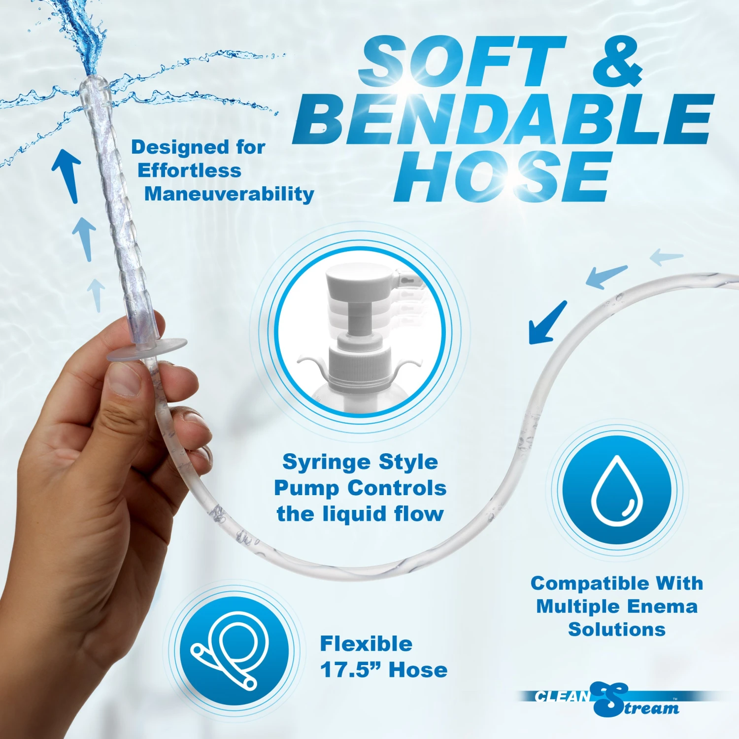 Pump Action Enema Bottle With Nozzle 5 Pump Action Enema Bottle With Nozzle - Image 5