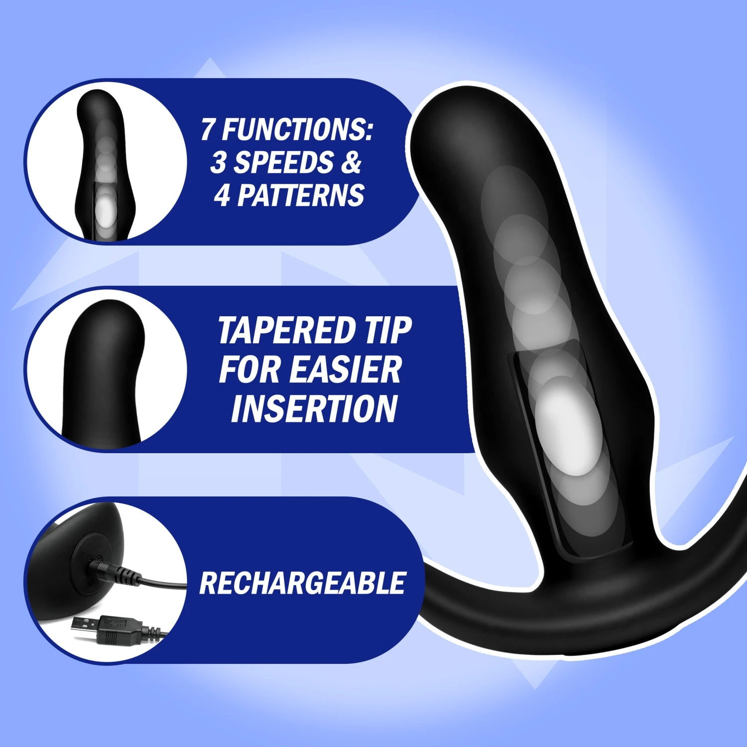 Kinetic Thumping 7X Prostate Anal Plug 3 Kinetic Thumping 7X Prostate Anal Plug - Image 3