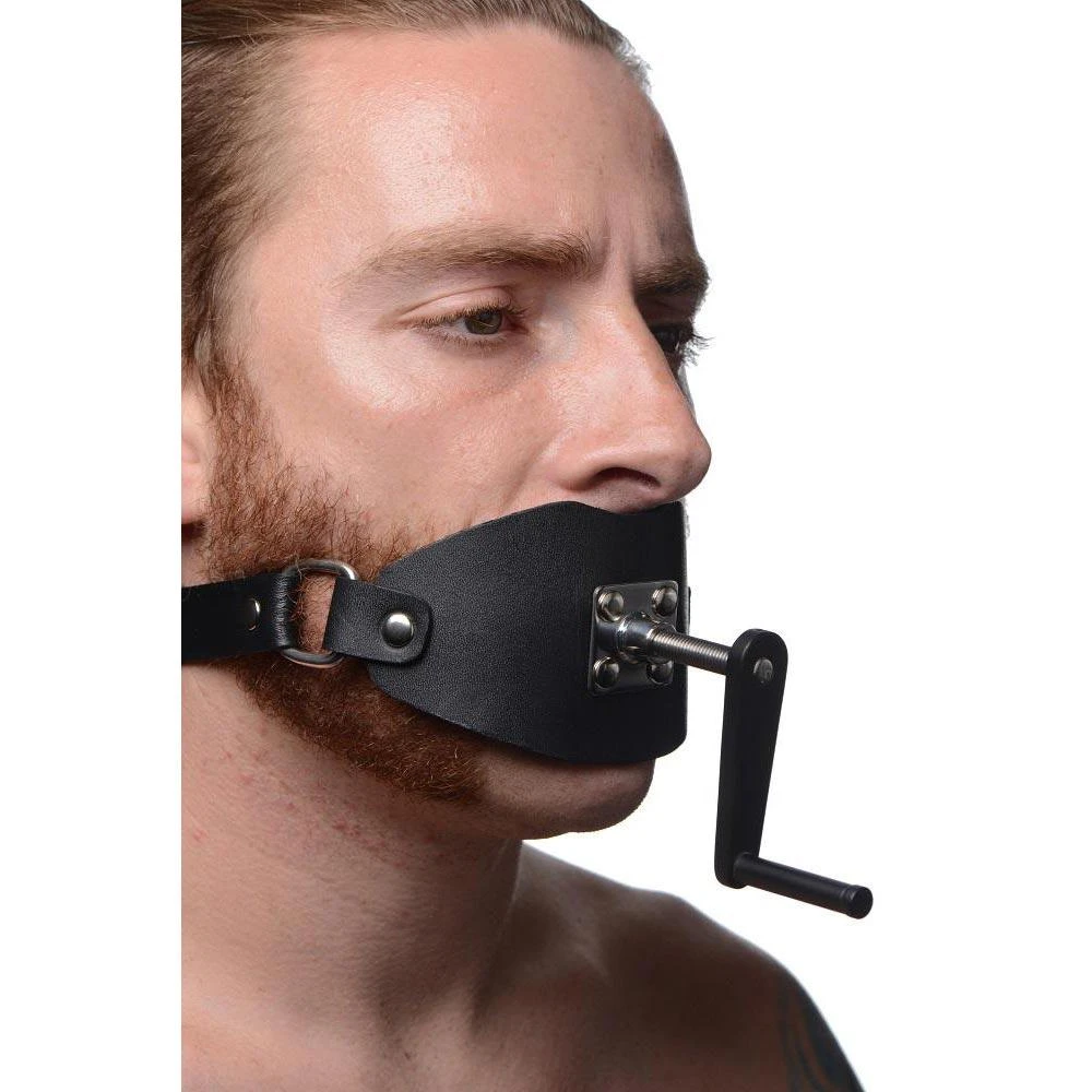 Master Series Crank Ball Gag 1 Master Series Crank Ball Gag
