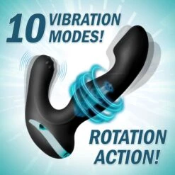Mega Maverick 10X Rotating Vibrating Prostate Stimulator -Boyz Shop AG261 WebImage 001