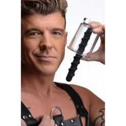 Master Series Rosebud Driller Cylinder With Silicone Swirl Insert