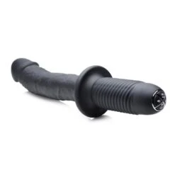 The Large Realistic 10X Silicone Vibrator With Handle 6 The Large Realistic 10X Silicone Vibrator With Handle -Boyz Shop AG300 3