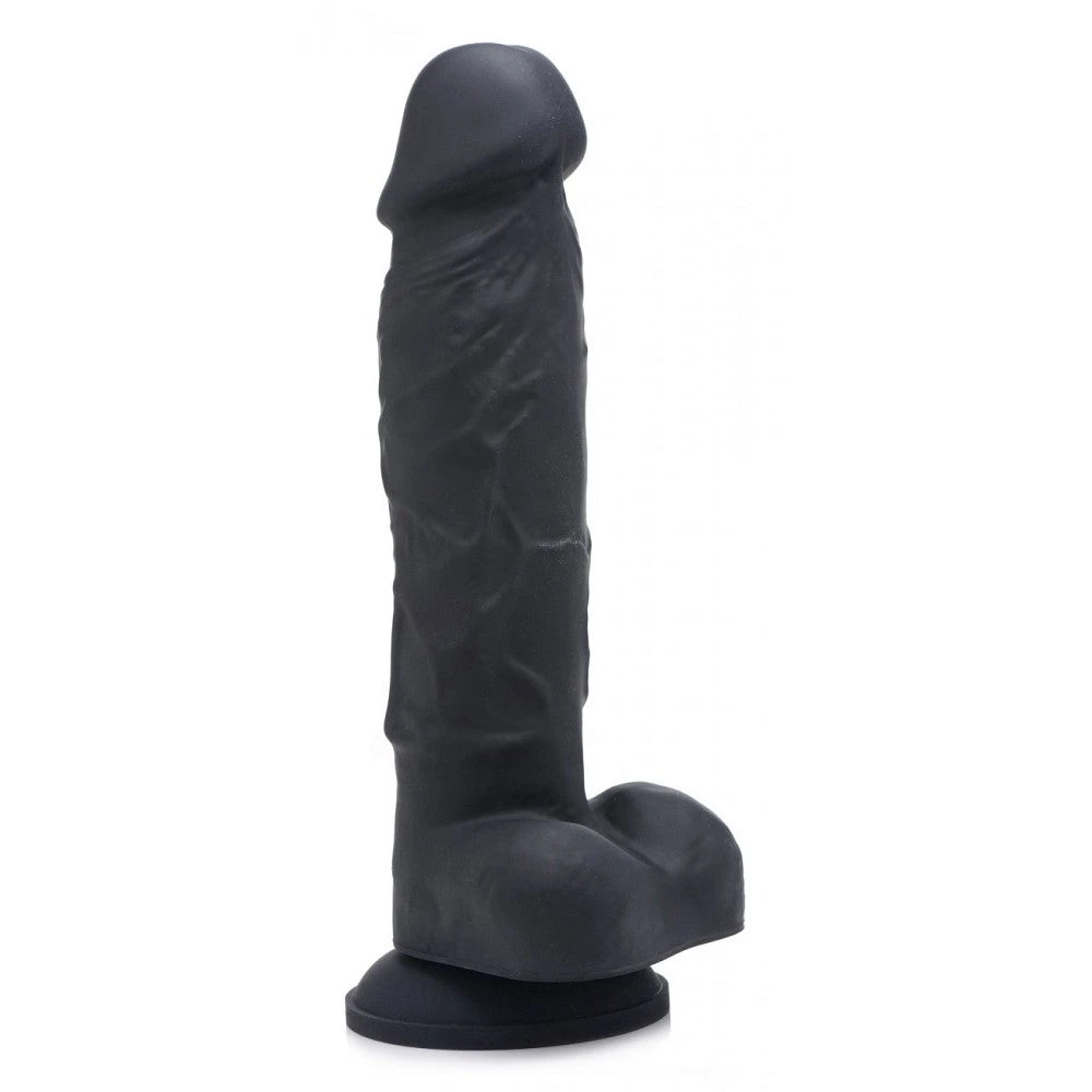 Power Pecker 7-inch Silicone Dildo With Balls 1 Power Pecker 7-inch Silicone Dildo With Balls