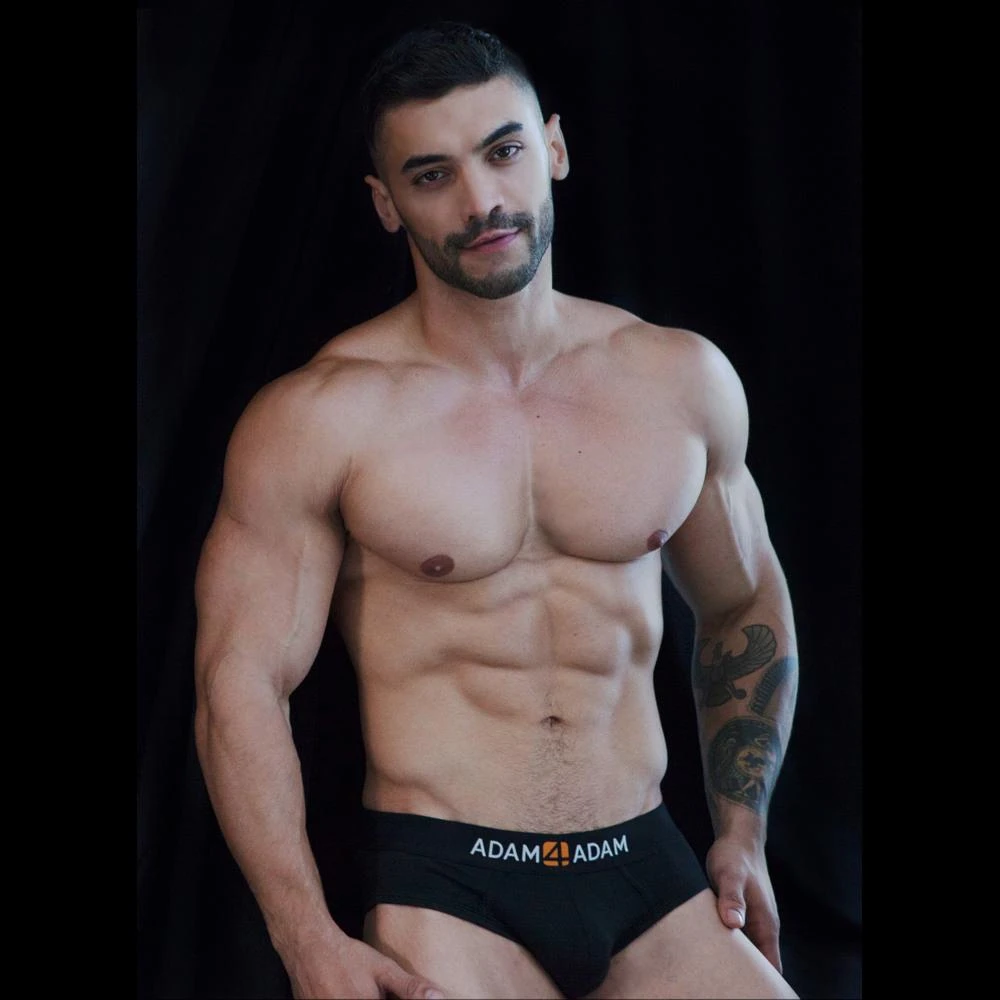 Adam4Adam Briefs - Black 2 Adam4Adam Briefs - Black - Image 2