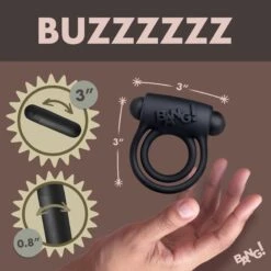 Remote Control 28X Vibrating Cock Ring And Bullet 10 Remote Control 28X Vibrating Cock Ring And Bullet -Boyz Shop AG572 Black 03