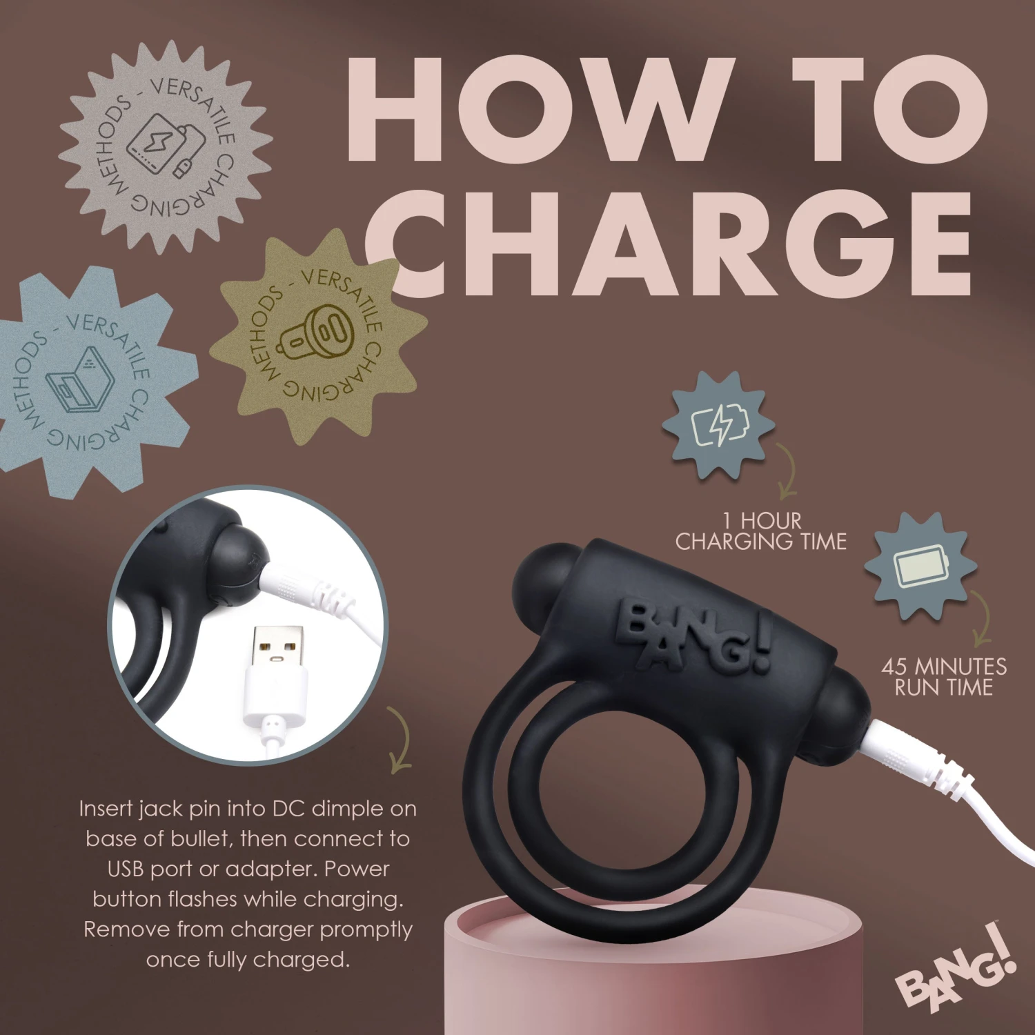 Remote Control 28X Vibrating Cock Ring And Bullet 4 Remote Control 28X Vibrating Cock Ring And Bullet - Image 4