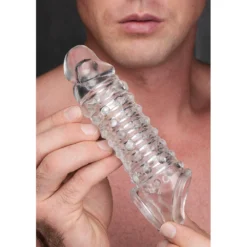 Size Matters 1.5 Inch Penis Enhancer Sleeve -Boyz Shop AG576 Clear08