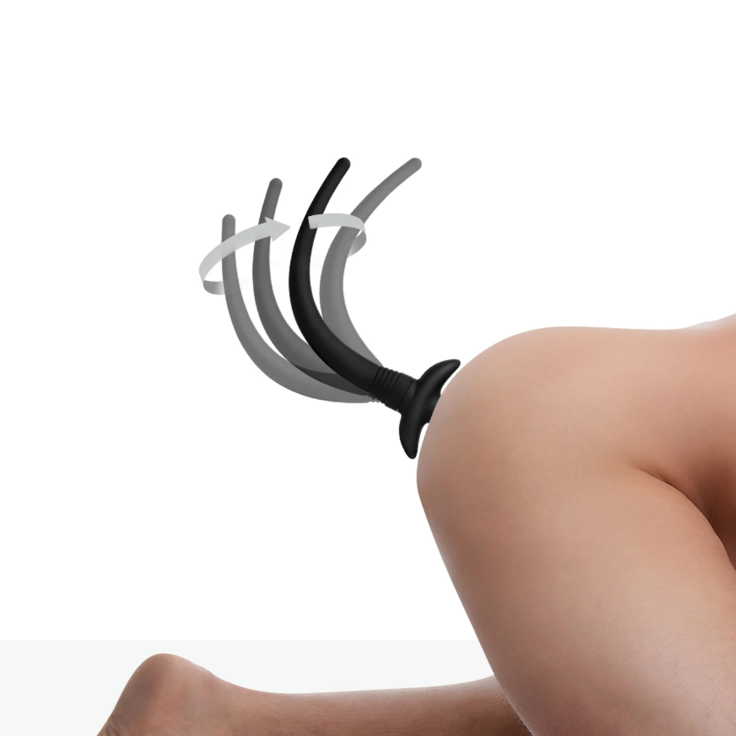 Remote Control Wagging And Vibrating Puppy Tail Anal Plug 1 Remote Control Wagging And Vibrating Puppy Tail Anal Plug