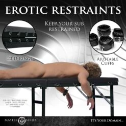 Master Series Extreme Bondage And Milking Table 11 Master Series Extreme Bondage And Milking Table -Boyz Shop AG655 02 BZ
