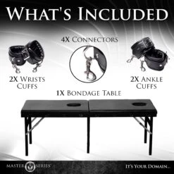 Master Series Extreme Bondage And Milking Table 17 Master Series Extreme Bondage And Milking Table -Boyz Shop AG655 06