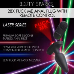 28X Laser Fuck Me Silicone Anal Plug With Remote Control 11 28X Laser Fuck Me Silicone Anal Plug With Remote Control -Boyz Shop AG805 01X fa556413 141c 4502 8d0c 976002e8c71a