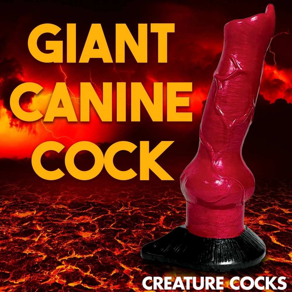 Hell-Hound Canine Penis Silicone Dildo 5 Hell-Hound Canine Penis Silicone Dildo - Image 5
