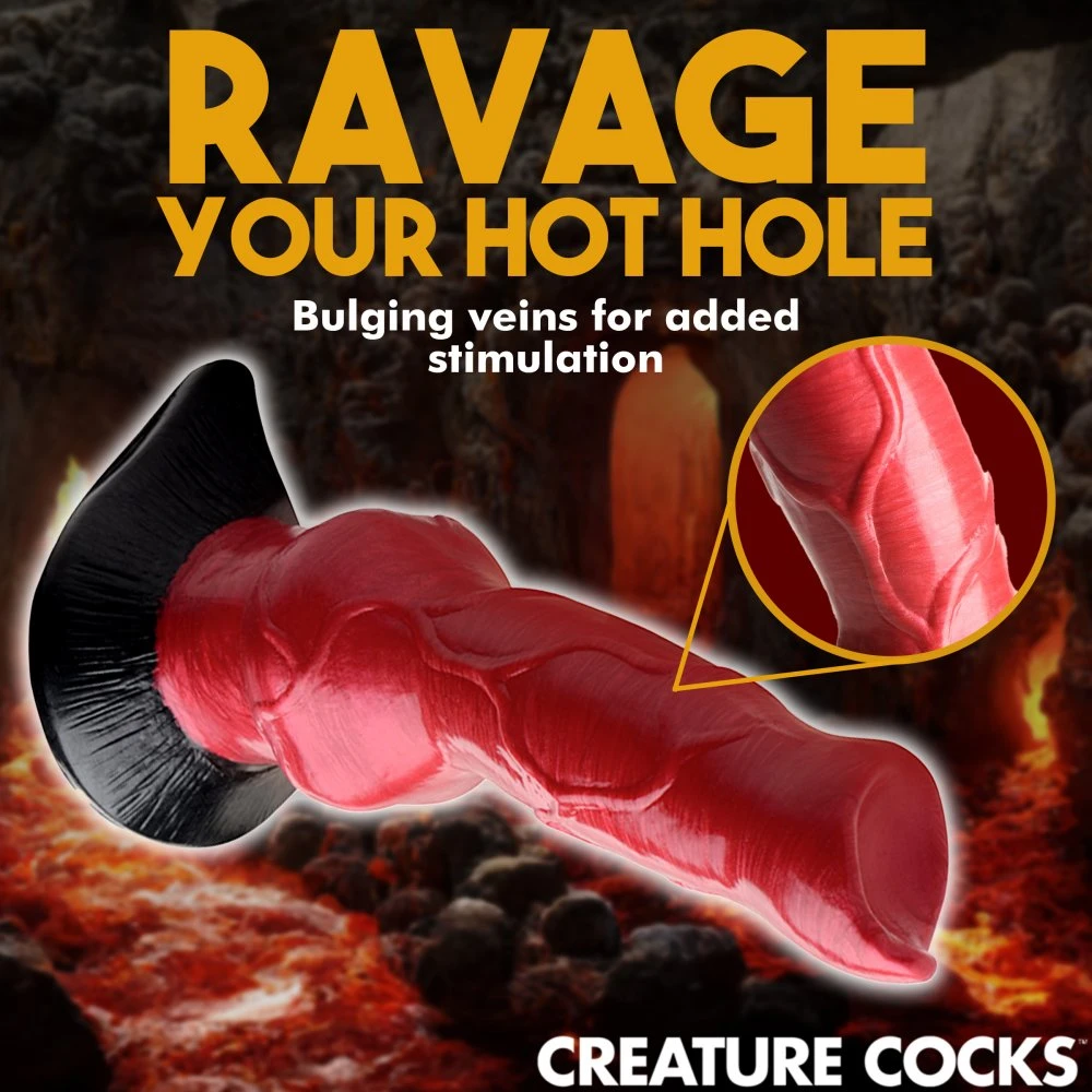 Hell-Hound Canine Penis Silicone Dildo 8 Hell-Hound Canine Penis Silicone Dildo - Image 8