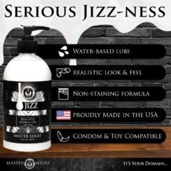 Master Series Jizz Unscented Water-Based Lube -Boyz Shop AH048 16oz 03 1000x1000 fea39d33 c1fa 498e ad75 67b2f718fdb9